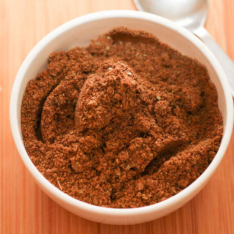 Mutton masala powder spice mix used for cooking flavorful meat curries
